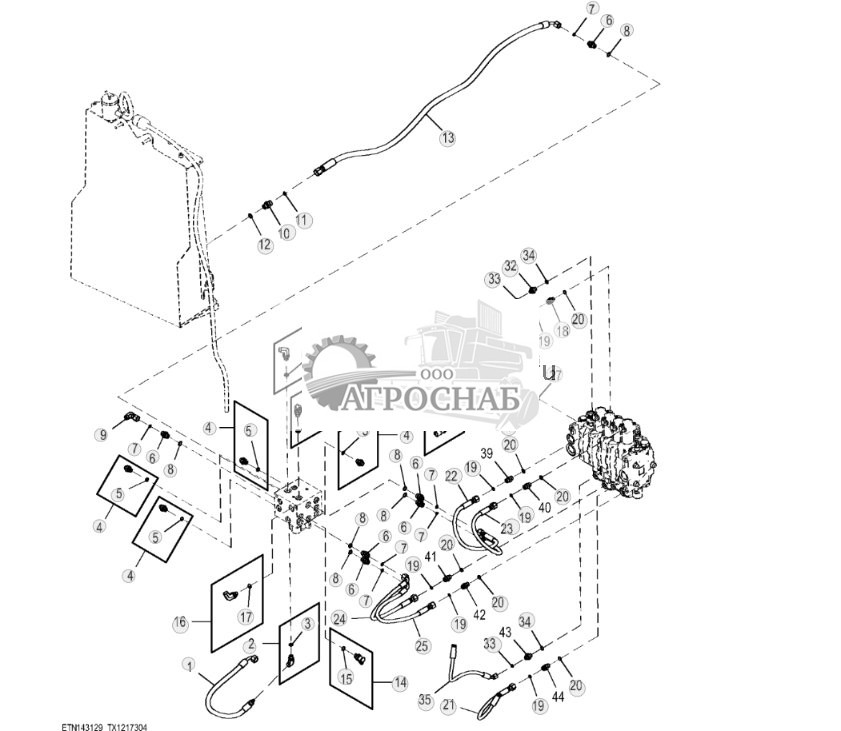 Гидравлическая система клапана выбора схемы включения сервоуправления (303524 - 329327) - ST865802 582.jpg